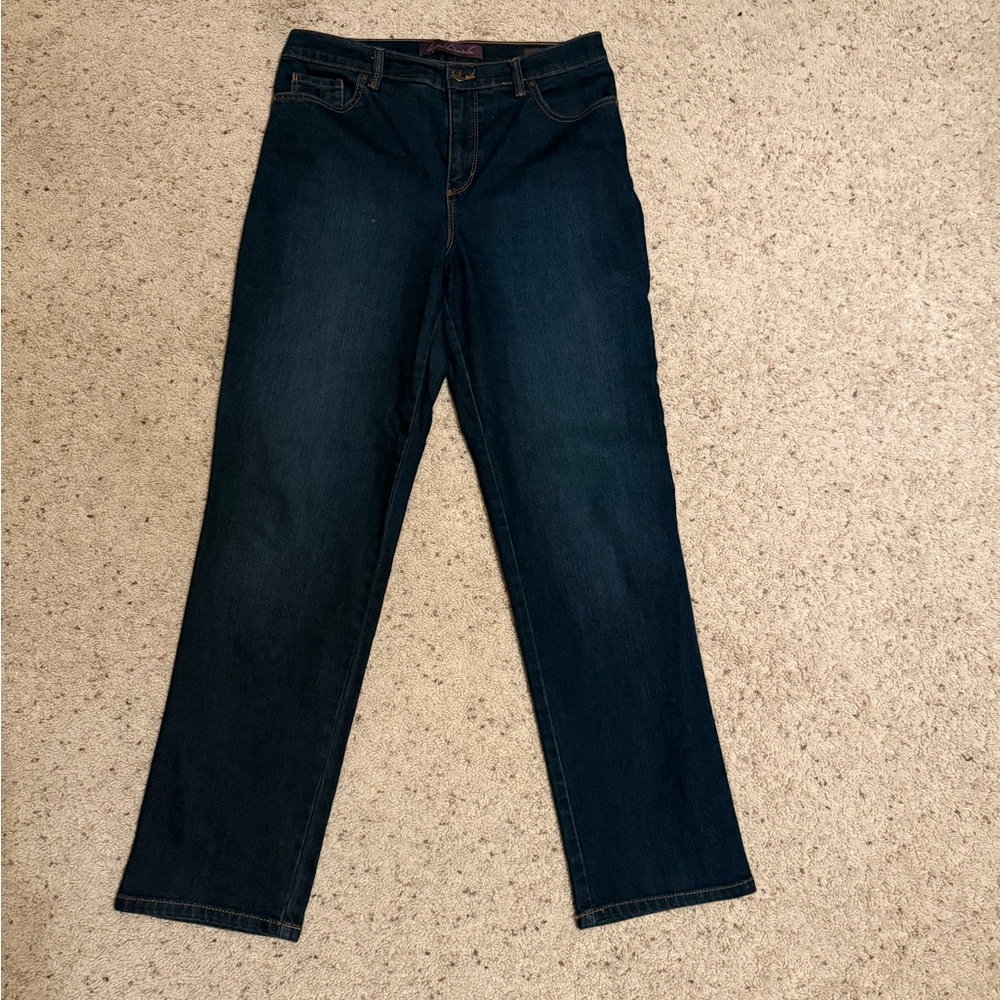 Dark Blue Denim Jeans